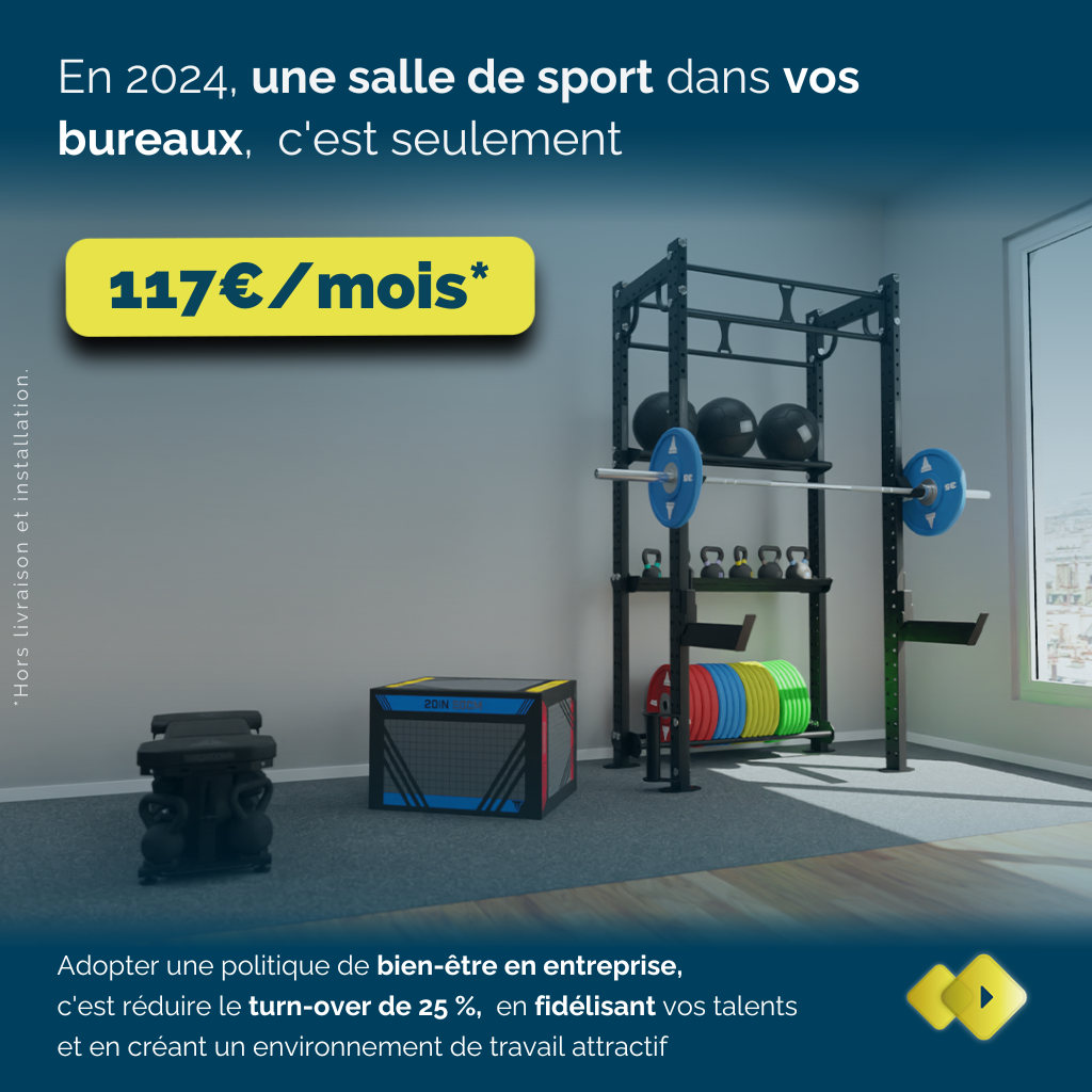 cree salle de sport en entreprise